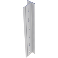 Montant en T pour rayonnage enclenchable Interlok, Acier, Hauteur 112" Distribution Élite MP