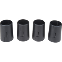 Manchons fendus pour &eacute;tag&egrave;re en treillis chromat&eacute; Distribution Élite MP