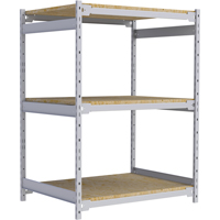 &eacute;tag&egrave;re-classeur de grande largeur, Acier, 3 Tablettes, 42" la x 32" p x 60" h Distribution Élite MP