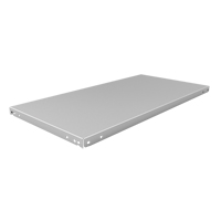 Tablette &agrave; corni&egrave;re perfor&eacute;e, Acier galvanis&eacute;, 36" la x 18" p Distribution Élite MP