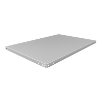 Tablette &agrave; corni&egrave;re perfor&eacute;e, Acier galvanis&eacute;, 36" la x 24" p Distribution Élite MP