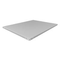 Tablette &agrave; corni&egrave;re perfor&eacute;e, Acier galvanis&eacute;, 42" la x 32" p Distribution Élite MP