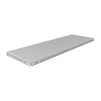 Tablette &agrave; corni&egrave;re perfor&eacute;e, Acier galvanis&eacute;, 48" la x 12" p Distribution Élite MP