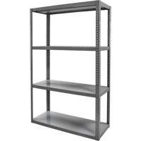 Heavy-Duty Shelving, Steel, Bolted, 3000 lbs. Capacity, 36" W x 72" H x 18" D Distribution Élite MP