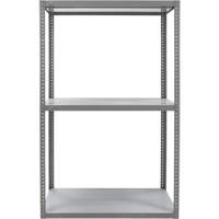 Heavy-Duty Shelving, Steel, Bolted, 3000 lbs. Capacity, 36" W x 72" H x 18" D Distribution Élite MP