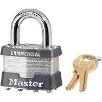Cadenas commercial, Cl&eacute;s diff&eacute;rentes, Acier lamin&eacute;, Largeur de 1-3/4" Distribution Élite MP