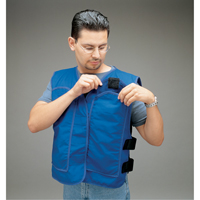 Vestes de refroidissement avec pochettes pour insertions ALLEGRO INDUSTRIES, Grand, Bleu royal Distribution Élite MP