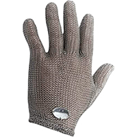 Mesh Glove, Size 6/X-Small, Stainless Steel Shell, ANSI/ISEA 105 Level 5 Distribution Élite MP