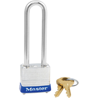 Padlock, Silver, Keyed Alike, Laminated Steel, 1-1/8" Width Distribution Élite MP