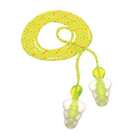 Bouchons d'oreilles r&eacute;utilisables &agrave; trois brides E-A-R, Avec cordon, Vrac - Sac en poly, 26 dB NRR, Taille unique Distribution Élite MP