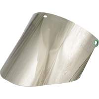 Molded Faceshield Window, Polycarbonate, Green Tint Distribution Élite MP