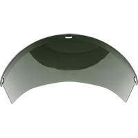 Molded Faceshield Window, Polycarbonate, Green Tint Distribution Élite MP