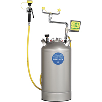 Douche oculaire portative, Pressuris&eacute;, Capacit&eacute; 15 gal., Conformit&eacute; ANSI Z358.1 Distribution Élite MP