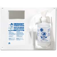 Poste de douche oculaire - Poste simple a/bouteille vide Distribution Élite MP