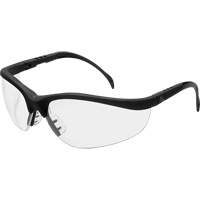 Lunettes de s&eacute;curit&eacute; Klondike, Lentille Transparent, Anti-&eacute;gratignures, R&eacute;pond ou surpasse la norme CSA Z94.3 Distribution Élite MP