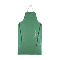 A43 48 Tablier ignifug&eacute; CA-43, Polyester/PVC, 29" lo x 48" la, Vert Distribution Élite MP