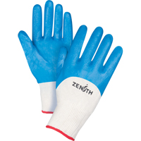 Gants enduits et tricot&eacute;s sans coutures de poids moyen, 7/Petit, R&ecirc;vetement Nitrile, Calibre 13, Enveloppe en Coton Distribution Élite MP