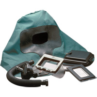 Abrasi-Blast Supplied-Air Respirator Assembly, Medium, Soft Top, Single Shroud Distribution Élite MP