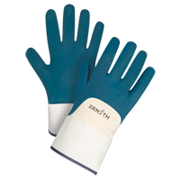 Gants &agrave; poignet de s&eacute;curit&eacute; de poids lourd, 10/T-Grand, R&ecirc;vetement Nitrile, Enveloppe en Coton Distribution Élite MP