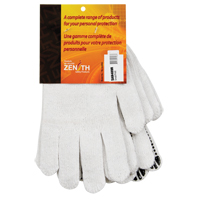 Gants tricot&eacute;s &agrave; pois, Poly/coton, Un c&ocirc;t&eacute;, Calibre 7, Petit Distribution Élite MP