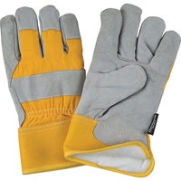 Superior Warmth Winter-Lined Fitters Gloves, Medium, Split Cowhide Palm, Thinsulate Inner Lining Distribution Élite MP