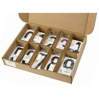 Num&eacute;ros autocollants, 0 &agrave; 9, 3-1/2" h, Noir sur blanc Distribution Élite MP