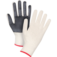 Gants en tricot &agrave; paume enduite, Poly/coton, Un c&ocirc;t&eacute;, Calibre 7, Petit Distribution Élite MP