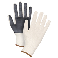 Gants en tricot &agrave; paume enduite, Poly/coton, Un c&ocirc;t&eacute;, Calibre 7, Grand Distribution Élite MP