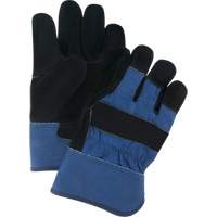 Gants d'ajusteur doubl&eacute;s pour l'hiver &agrave; chaleur sup&eacute;rieure, T-Grand, Paume en Cuir de vache refendu, Doublure en Thinsulate Distribution Élite MP