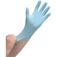 Gants jetables de calibre m&eacute;dical r&eacute;sistants &agrave; la perforation, Moyen, Nitrile, 4,5 mils, Sans poudre, Bleu, Classe 2 Distribution Élite MP
