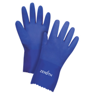 Ultra Flexible Gloves, Size X-Large/10, 12" L, PVC, Interlock Inner Lining, 45-mil Distribution Élite MP