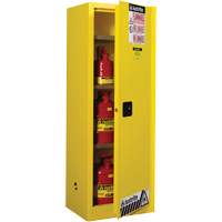 Armoire de s&eacute;curit&eacute; pour produits inflammables EX Slimline Sure-Grip , 22 gal., 1 Porte(s), 23,25" La x 65" h x 18" p Distribution Élite MP
