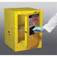 Armoire de s&eacute;curit&eacute; de comptoir pour produits inflammables EX Sure-Grip, 4 gal., 1 Porte(s), 17" La x 22" h x 17" p Distribution Élite MP