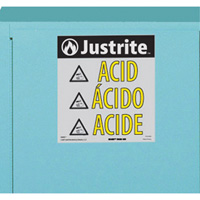 ChemCor&reg; Lined Acid/Corrosive Storage Cabinets, 22 gal., 35" x 35" x 22" Distribution Élite MP