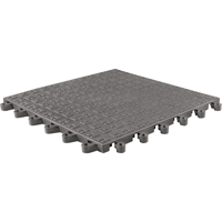 Tapis ErgoDeck Soft No 566, PVC, 1-1/2' la c, 1-1/2' lo, 7/8" &eacute;paisseur, Charbon Distribution Élite MP