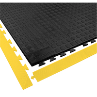 Tapis Rejuvenator Connect No 502, Polyur&eacute;thane, 3' la c, 3' lo, 5/8" &eacute;paisseur, Noir Distribution Élite MP