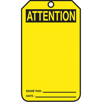 Étiquettes de sécurité  