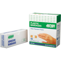 Bandages, Rectangular/Square, 3", Plastic, Sterile Distribution Élite MP