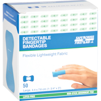 Bandages, Fingertip, 3", Fabric Metal Detectable, Sterile Distribution Élite MP