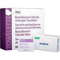 Lingettes antiseptiques au chlorure de benzalkonium, Serviette, Antiseptique Distribution Élite MP