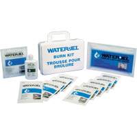 Trousses d'urgence pour brûlures Water Jel, Boîte en plastique de 36 unit&eacute;s, Classe 2 Distribution Élite MP