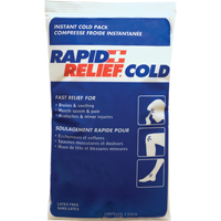 Rapid Relief&reg; Instant Chill Pack, Cold, Single Use, 9" x 6" Distribution Élite MP