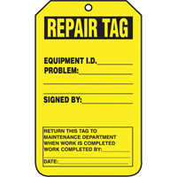 Inspection Tags, Cardstock, 3-1/8" W x 5-7/8" H, English Distribution Élite MP