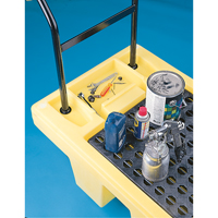Poly-Spillcart Cart, 66.5" L x 29" W x 43.9" H, 57 US gal. Spill Cap. Distribution Élite MP