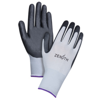 Gants l&eacute;gers enduits et respirants, 6/T-petit, R&ecirc;vetement Mousse de nitrile, Calibre 13, Enveloppe en Polyester Distribution Élite MP