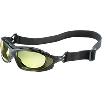 Lunettes de s&eacute;curit&eacute; &agrave; coques Uvex HydroShield Seismic, Lentille Ambr&eacute;e, Antibu&eacute;e/Anti-&eacute;gratignures, Ventilation Ferm&eacute; Distribution Élite MP