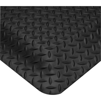 Smart No. 497 Mats, Diamond, 2' x 3' x 5/8", Black, PVC Distribution Élite MP