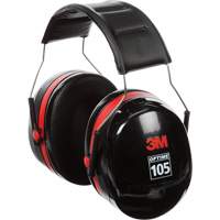 Peltor Optime 105 Series Earmuffs, Headband, 30 NRR dB Distribution Élite MP