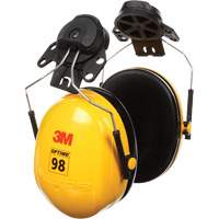 Peltor Optime 98 Series Earmuffs, Cap Mount, 23 NRR dB Distribution Élite MP