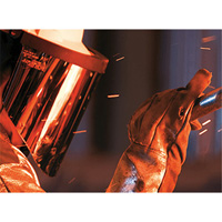 Ratchet Headgear with Faceshield, Polycarbonate, Ratchet Suspension Distribution Élite MP